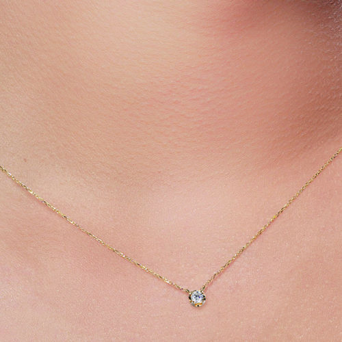 Model | 18K " Miranda" Diamond Necklace for sale
