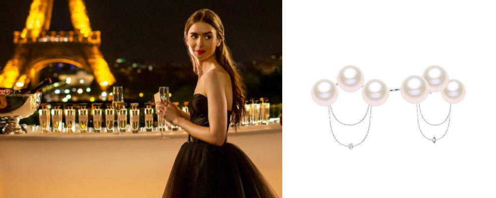 Emily in Paris: Modern Pearls and Introducing Khoé Nue Pearl Collection