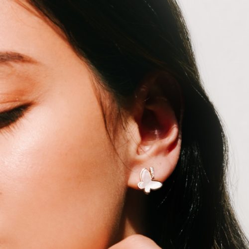 MOP -14K “Nectar” Diamond Earrings