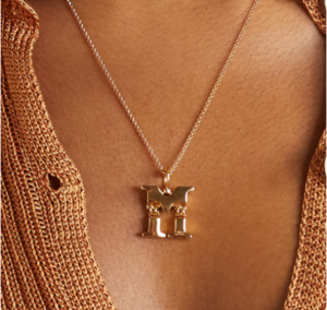 chloe alphabet necklace